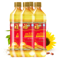福临门 天天五谷食用调和油900ml*4瓶组合装 新包装中粮全产业链出品 健康食用油 适度加工 营养自然保留