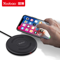 yoobao羽博iphonex无线充电器苹果iphone8通用安卓三星S8手机s7