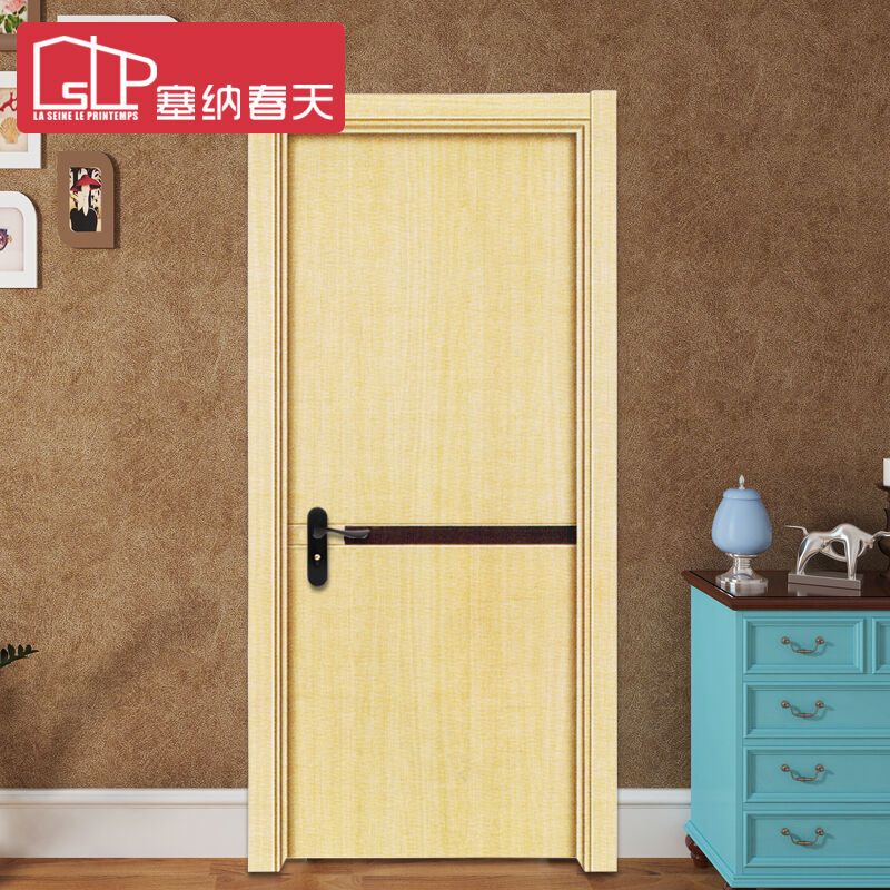 塞纳春天时尚系列韩式田园 室内门木门 卧室门实木复合门室内门套装门