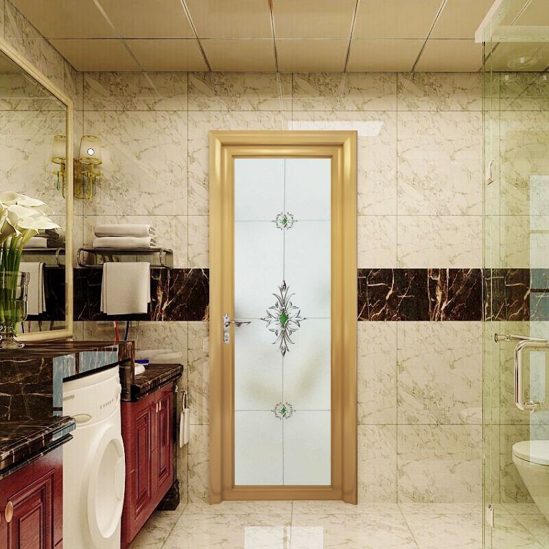 塞纳春天厨卫门钛镁合金玻璃门 厨房卫生间门单包门套 snct-9301