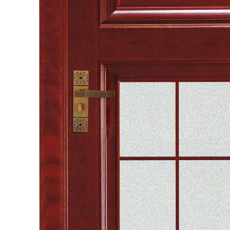 塞纳春天实木门造型门室内套装门实木复合烤漆房门卧室门型号040