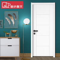 塞纳春天木门 卧室门定制房门室内门实木复合烤漆门293