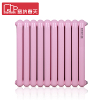 塞纳春天暖气片 钢制50圆弧家用水暖散热器 默认色-亮白色 1500mm中心距