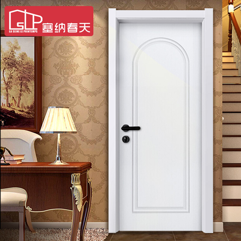 塞纳春天木门 房门室内门卧室门实木复合烤漆门a23