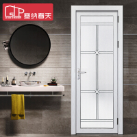 塞纳春天 厨卫门钛镁合金玻璃门 厨房卫生间门单包门套 9887