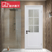 塞纳春天 木门室内门卧室门套装门实木复合门烤漆门外扣线造型 D-007