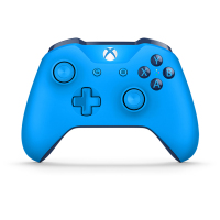 Xbox One S/X游戏手柄pc steam手柄蓝牙手柄 nba2k18手柄 Xbox无线控制器（新）湛蓝