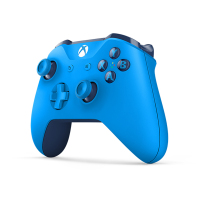Xbox One S/X游戏手柄pc steam手柄蓝牙手柄 nba2k18手柄 Xbox无线控制器（新）湛蓝