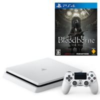 索尼（SONY）【PS4国行游戏主机】PS4 slim 家庭电脑娱乐体感游戏机 白色 500G送血源诅咒