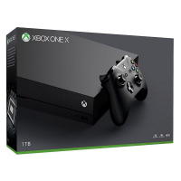 微软（Microsoft）天蝎座 Xbox One X 1TB 4K 家用电脑游戏主机
