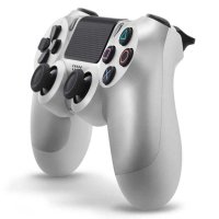 索尼（SONY）【PS4官方配件】PlayStation 4 游戏手柄 银色+数据线