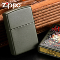 新款芝宝zippo防风正版打火机之宝打火机 绿色哑漆29054美国南方摇滚乐队