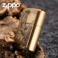 原装zippo正版打火机 05款纯铜飞鹰/20854 贴章 专柜正品 礼品
