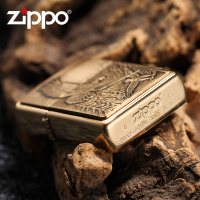 原装zippo正版打火机 05款纯铜飞鹰/20854 贴章 专柜正品 礼品