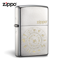 zippo正版打火机 磨砂205 礼物星座系列 打火机