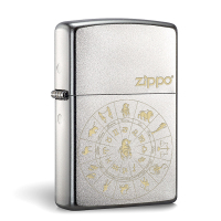 zippo正版打火机 磨砂205 礼物星座系列 打火机