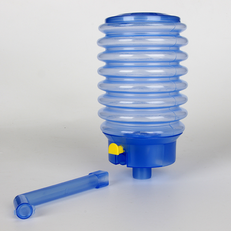 奇帝桶装水压水器 泵水器 手压式抽水器 抽水泵压水器 桶装水吸水取水直饮器配件 蓝色款泵水器