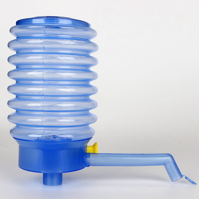 奇帝桶装水压水器 泵水器 手压式抽水器 抽水泵压水器 桶装水吸水取水直饮器配件 蓝色款泵水器