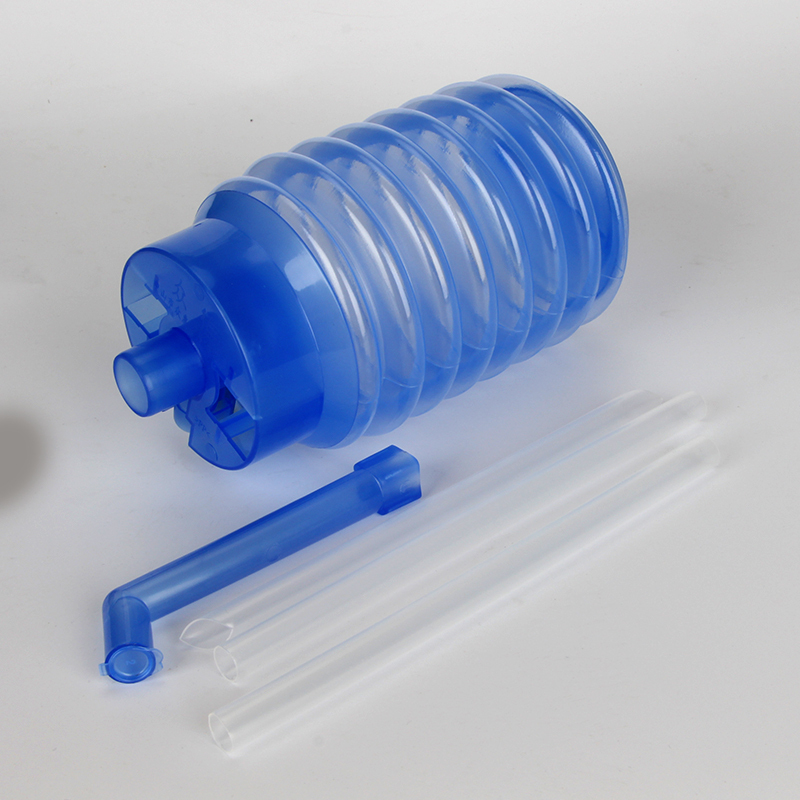 奇帝桶装水压水器 泵水器 手压式抽水器 抽水泵压水器 桶装水吸水取水直饮器配件 蓝色款泵水器