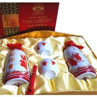 绍兴黄酒 古越龙山十年陈酿状元红 半甜型 500ml*2瓶 礼盒装送礼袋