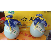 绍兴黄酒 会稽山手工冬酿八年陈花雕酒 手工酒500ML*6 瓶 送礼佳品