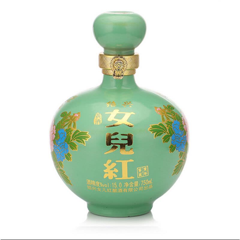 绍兴黄酒 女儿红童年窖藏黄酒 750ML*4坛 礼盒装图片