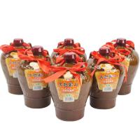 古越龙山 绍兴黄酒三年陈花雕酒3年加饭酒半干型1.5L*6坛 整箱装