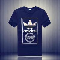 adidas阿迪达斯运动T恤男装2017夏季新款时尚休闲圆领套头印花短袖体恤