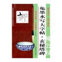 免墨水写大字帖：柳公权《玄秘塔碑》