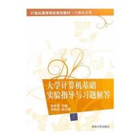 大学计算机基础实验指导与习题解答(21世纪高等学校规划教材 计算机应用)