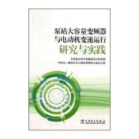 泵站大容量变频器与电动机变速运行研究与实践