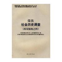 傣族社会历史调查(西双版纳之四)——中国少数民族社会历史调查资料丛刊