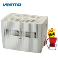 德国原装进口venta空气清洗机无耗材加湿净化器 中国版LW45空气清洗机白色