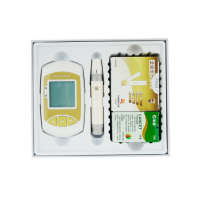 三诺 金稳型 血糖测试系统 血糖测试仪家用测量仪器 血糖仪+50条试纸+针头（230147）