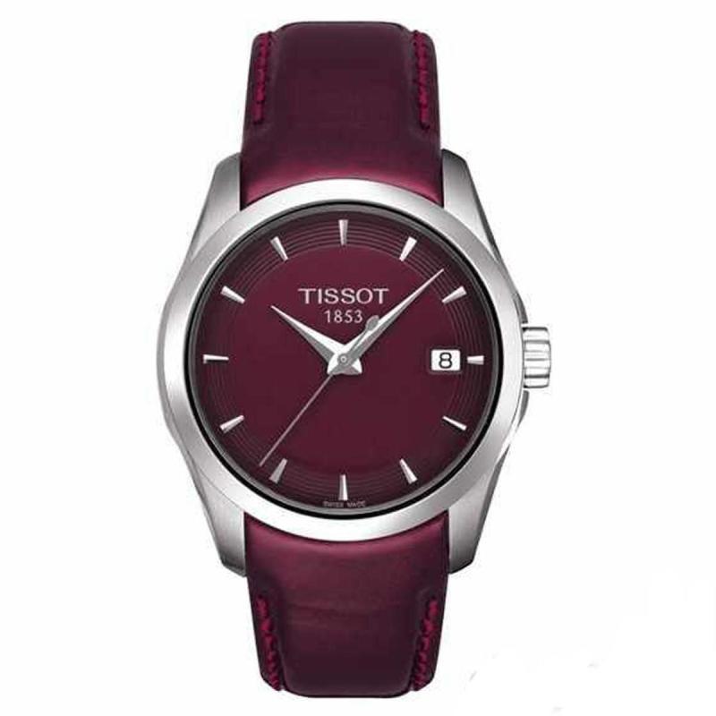 天梭瑞士tissot库图系列石英女表女士手表