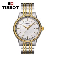 瑞士手表天梭TISSOT-卡森系列 T085.407.22.011.00 钢带间金色机械男表