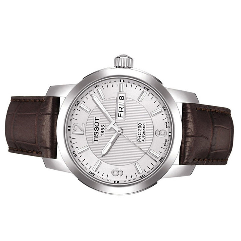 瑞士天梭男士手表tissotprc200系列表带自动机械男表t0144301603700