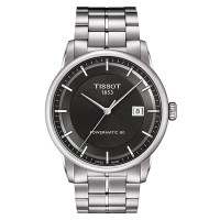 天梭Tissot 豪致自动机械瑞士手表钢带男表T086.407.11.061.00