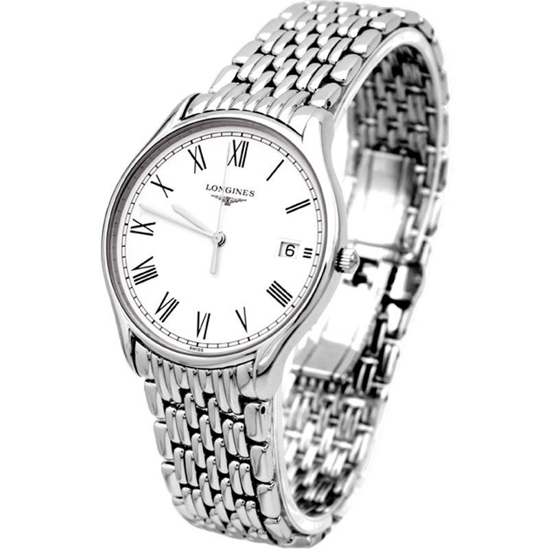 浪琴(Longines)手表 律雅系列时尚石英男表L4.759.4.11.6 新品