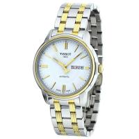 天梭Tissot恒意系列自动机械瑞士手表钢带男表T065.430.22.031.00