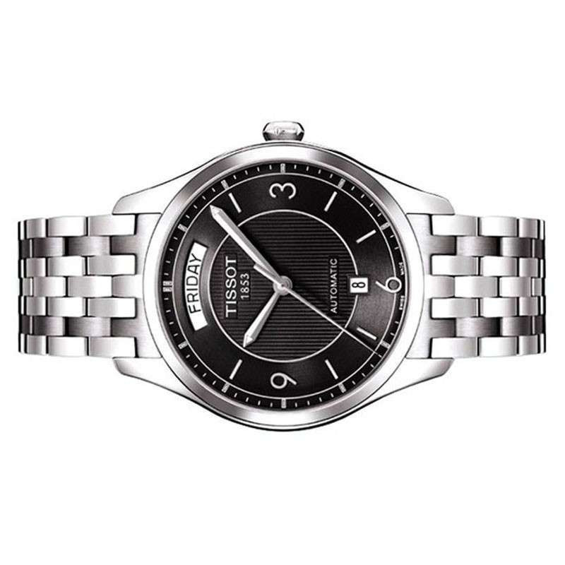 天梭(TISSOT) 唯意系列黑盘男表T038.430.11.057.00