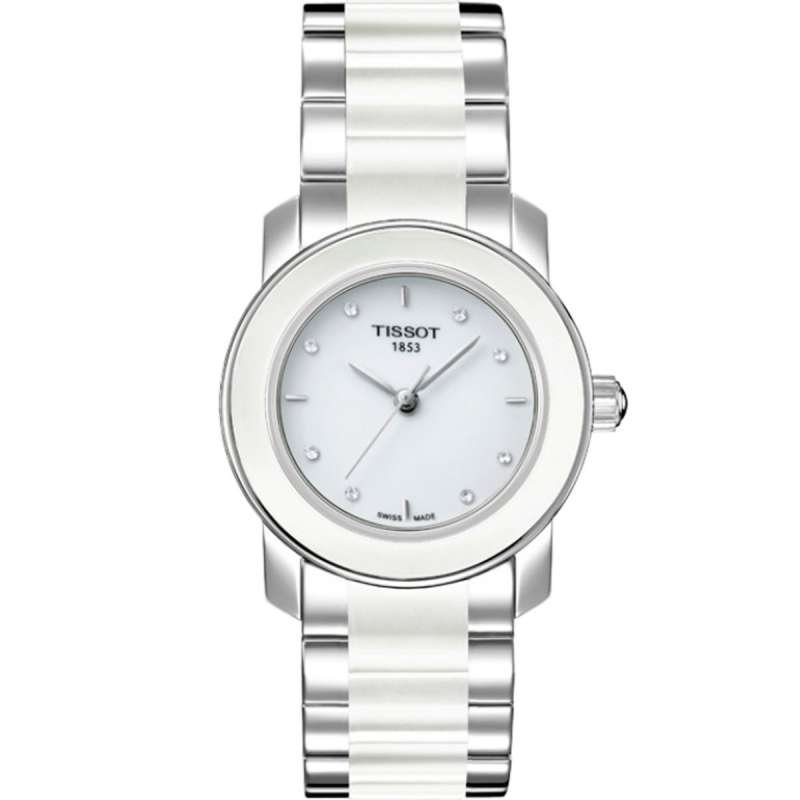 天梭(TISSOT)手表 瓷艺系列石英女表T064.210.22.016.00