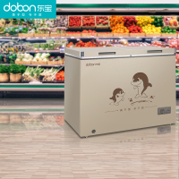 星星出品 东宝(DOBON)BCD-206DBT 206升双温冰柜冷柜家用双门冷藏冷冻保鲜小型两用大容量商用保鲜柜节能