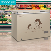 星星出品 东宝(DOBON)BCD-306DBT 306升双温冰柜冷柜家用双门冷藏冷冻保鲜小型两用大容量商用保鲜柜节能