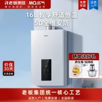 名气(MQ)老板16升燃气热水器 天然气 智控水伺服恒温 一级节能变频 5重过滤 5重防冻 多重安防R5A36-16