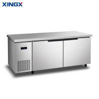 星星操作台冰柜全冷藏商用厨房作台水吧台平冷工作台厨房酒店餐厅奶茶店水果店全冷藏1.5米KTC-1580M