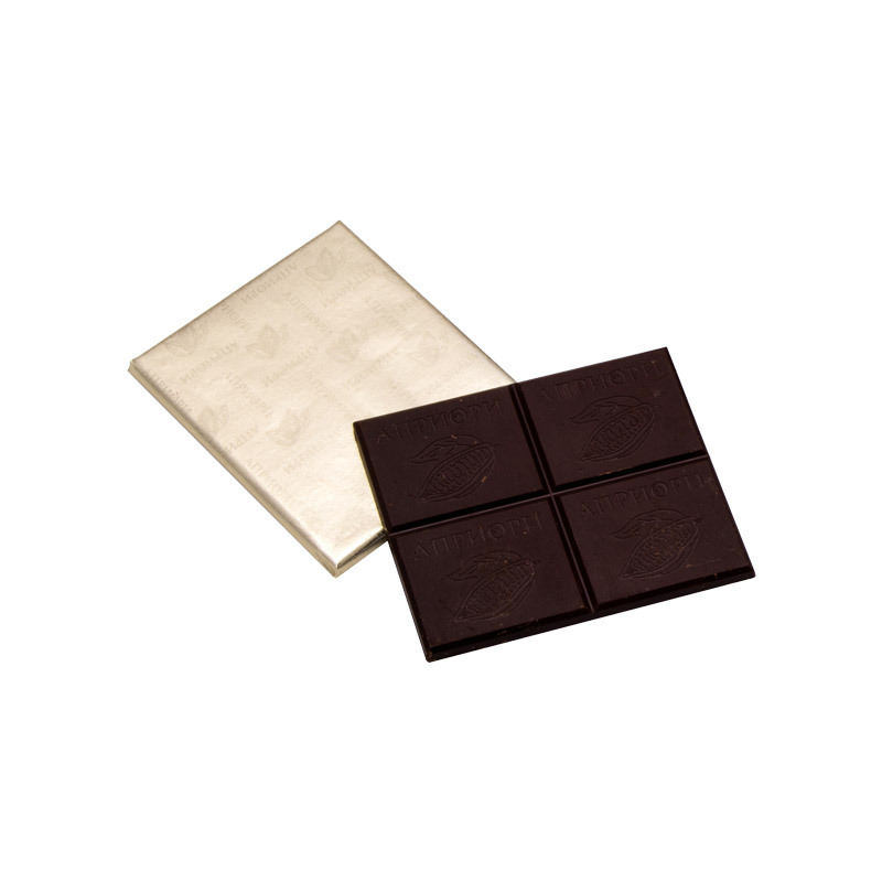 安妮斯 俄罗斯进口食品零食75%可可脂黑巧克力72克/盒