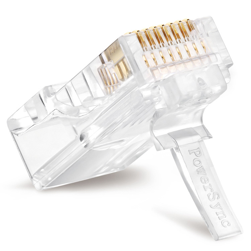 包尔星克（PowerSync） CAT6-G8P8C350 Cat.6e超六类水晶头 50入/盒