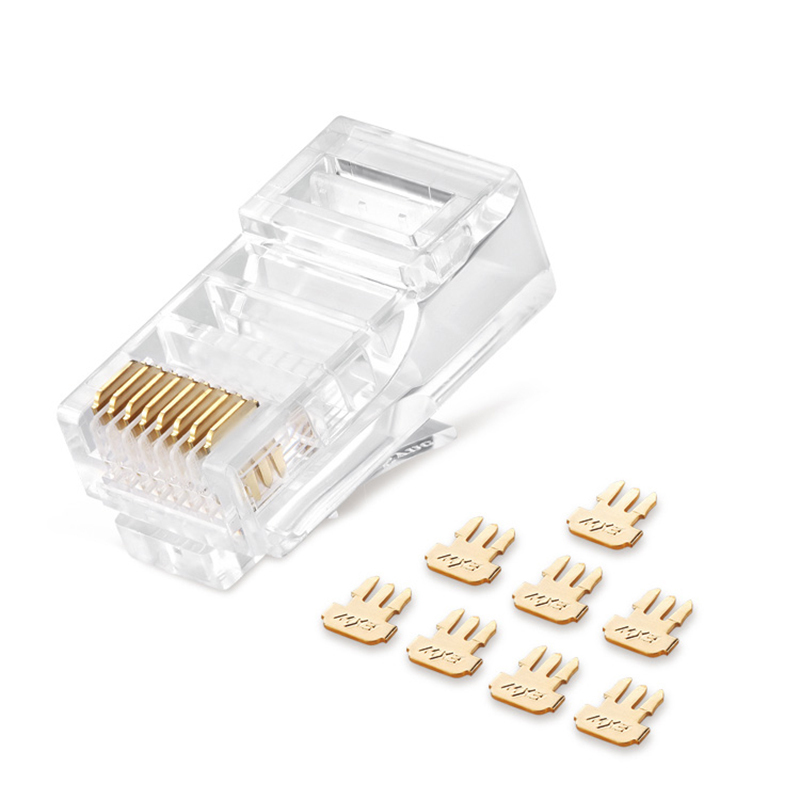 包尔星克（PowerSync） CAT6-G8P8C350 Cat.6e超六类水晶头 50入/盒