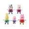 小猪佩奇Peppa Pig 过家家玩具公仔佩奇朋友带泥 人偶玩具套装 3-6岁